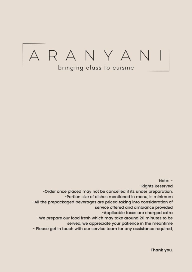 Aranyani Restaurant